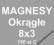 MAGNES NEODYMOWY MAGNESY NEODYMOWE 8x3 8/3 150st C