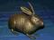 Mosiężny Zając Jak Żywy