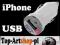 ŁADOWARKA SAMOCHODOWA USB iPHONE 12V 24V 5V 1A