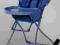 Krzesełko Hauck, ładne, błękitne.