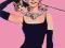 Audrey Hepburn (Pink) - plakat 61x91,5cm