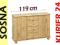 Komoda kredens szafka z drewna Sosna  KURIER 24h