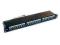 Patchpanel 19'' 24-port Ekranowany 5e czarny