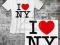 I LOVE NY - I LOVE TWÓJ NAPIS rozm L