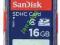 SanDisc Karta Pamięci 16GB SDHC Card Memory