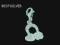 SERCE PODKOWA I KONICZYNA - ZAWIESZKA CHARMS 925