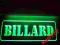 Reklama Neon BILLARD prezenter szyld led