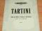 Guiseppe Tartini SONATE EN SOL MINEUR Emile Sauret