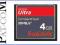 SanDisk karta Compact Flash Ultra 4GB Sklep FV GW