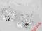 Kolczyki serca,serduszka z sercami ,ażurowe serca