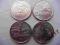 4 x quarter dollar seria stany USA