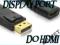 Adapter Display Port DisplayPort do HDMI NOWY FVAT