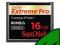 SanDisk Extreme PRO CF 16GB karta pamięci