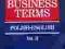 DICTIONARY OF BUSINESS TERMS polsko - ang cz II