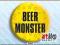 BEER MONSTER - zabawna przypinka badzik !!!