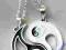 2 ZAWIESZKI YIN YANG + 2 ŁAŃCUSZKI