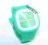 ZEG001D- Zegarek JELLY WATCH - kolor zielony