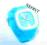 ZEG001E- Zegarek JELLY WATCH - kolor błękitny