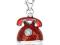 YES charms czerwony telefon zawieszka NOWA metka