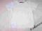 H&M t-shirt bluzka biała biały 110/116 LOGG