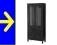 * IKEA* HEMNES witryna komoda DREWNIANA 3 KOLORY