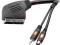 Kabel S-Video Euro + jack 10m pc tv Vivanco