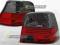 LAMPY TYLNE VW GOLF IV 4 97-03 CLEAR RED SMOKE FK