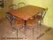 Stół kuchenny ZAOWAL 110x75cm+4 krzesła Wenus