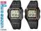 CASIO F-201WA ALARM STOPER KALENDARZ 2xKOLOR W-wa