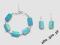 NOWE_BRANSOLETA+KOLCZYKI_ K. TURKUSOWY