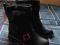 NOWE, CZARNE, OFICERKI, KLAMRY  rozm 38, 39