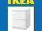 IKEA MALM KOMODA 2 SZUFLADY BIAŁA TANIO!!!