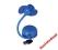 Wiatraczek USB Wentylatorek niebieski