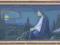 Obraz olejny, płótno 104x57 cm JEZUS W OGRÓJCU