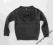 cudny szary sweterek z kokardą r. 98