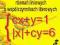 Równania i układy równań liniowych o współczynnika