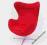 **Fotel Egg Chair insp. projektem Arne Jacobsena**