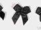 Wstążki ozdobne, czarne