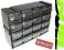 MINISET 16szt szufladki magazynowe 220x70x160H