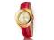AVON KOLEKCJA BELIEVE ELEGANCKI CZERWONY ZEGAREK
