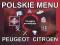 POLSKIE MENU PEUGEOT CITROEN RT4 RT5 HDD NAWIGACJA