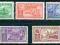 NEW ZEALAND-1936 SC # 218-22,-MNH