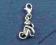 MAŁPKA - ZAWIESZKA CHARMS - SREBRO 925