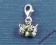 KROWA - ZAWIESZKA CHARMS - SREBRO 925