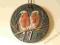 Ptaki medalion ceramika - Niemcy