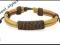 BRANSOLETKA MĘSKA SKÓRZANA---NOWOŚĆ