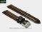 pasek do zegarka 18 mm DILOY P338.18.8 BRĄZOWY