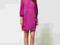 ASOS ELEGANCKA PURPUROWA SUKIENKA CIĄŻOWA R.40
