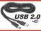 5 M - KABEL USB THOMSON USB 2.0 WYSOKA JAKOŚĆ 5m