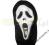 Maska Krzyk horror Halloween karnawał bal kostium